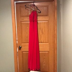 Red prom dress